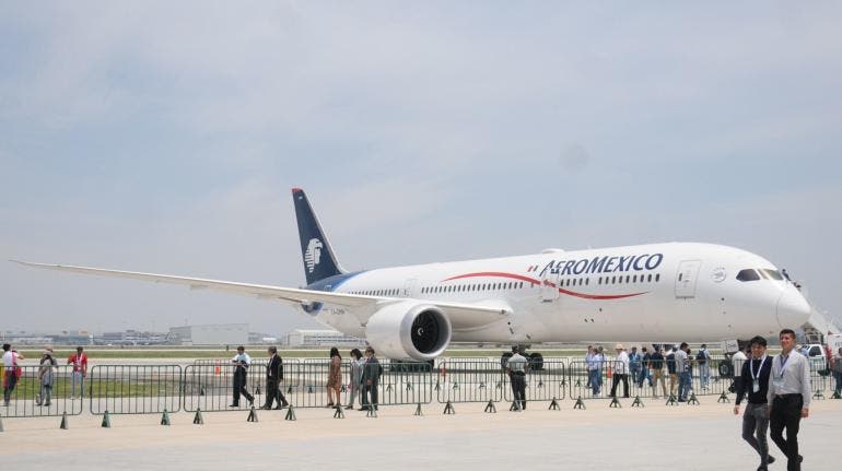 Aeromexico huelga pilotos