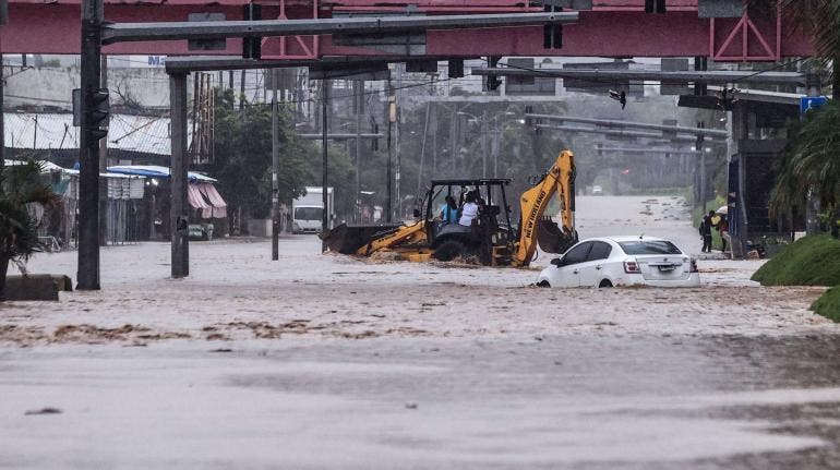 depresion tropical Once E Chiapas Oaxaca