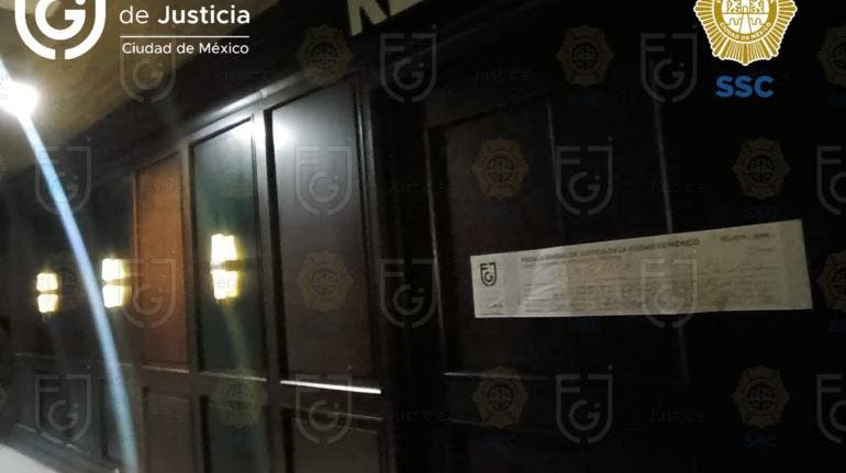 FGJCDMX sellos bar Republica aseguran inmueble