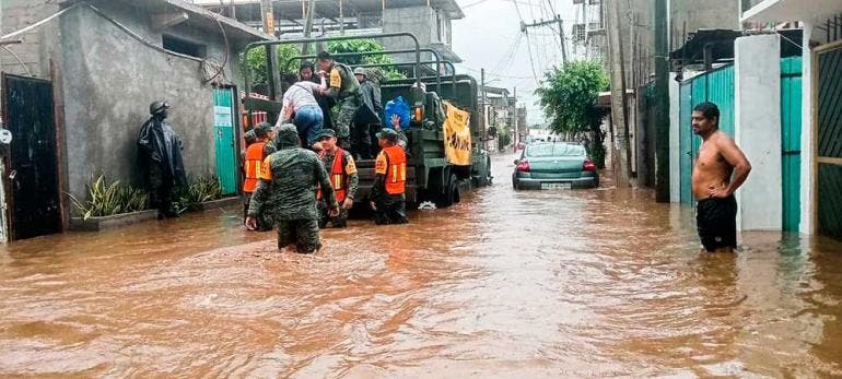 Deslaves, inundaciones y miles de damnificados en Acapulco por 'John' (Cuartoscuro)