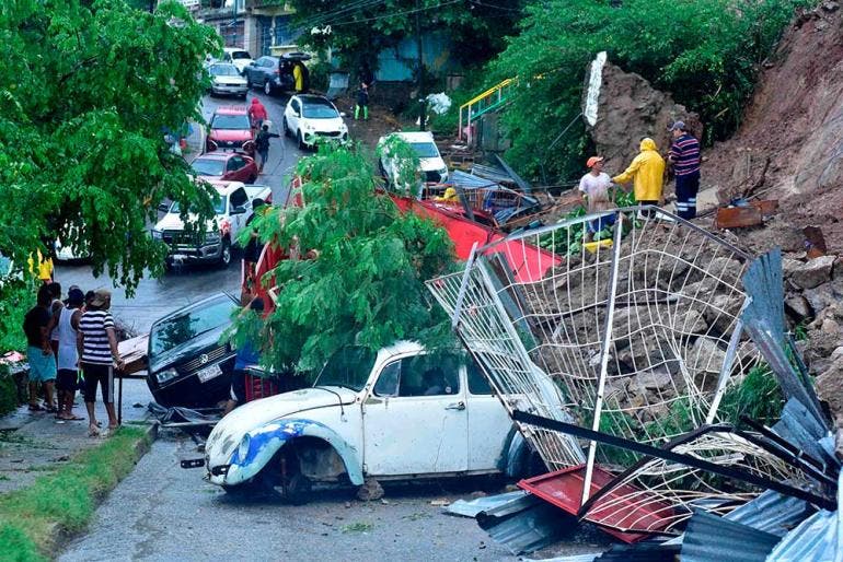 Deslaves, inundaciones y miles de damnificados en Acapulco por 'John' (Cuartoscuro)