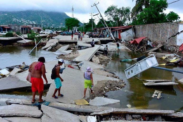 Deslaves, inundaciones y miles de damnificados en Acapulco por 'John' (Cuartoscuro)