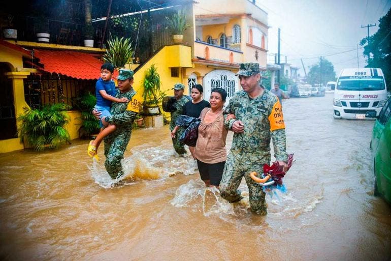 Deslaves, inundaciones y miles de damnificados en Acapulco por 'John' (Cuartoscuro)