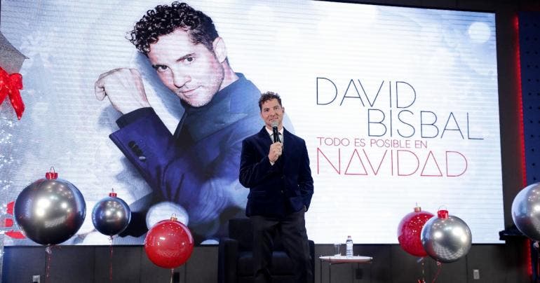 David Bisbal Mexico nuevo disco navideno