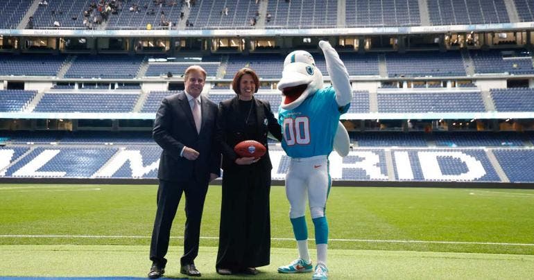 Miami Dolphins en el Santiago Bernabéu