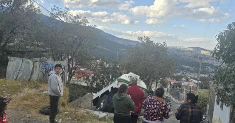 pipa agua El Zacaton Tlalpan