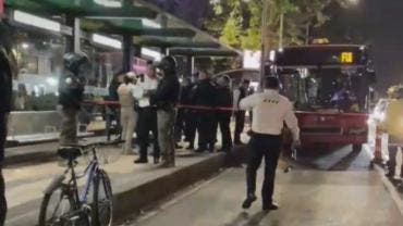 muere pasajero Metrobus El Angel Linea 7