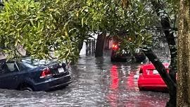 Atlamaya Alvaro Obregon inundada
