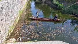 muere joven cae canal aguas negras Santa Maria Tomatlan