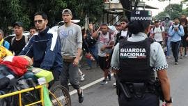 migrantes nueva caravana Tapachula Chiapas