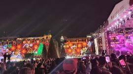 verbena navidena Zocalo CDMX