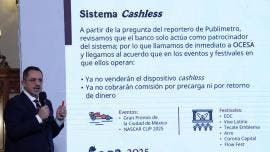 Ocesa elimina cashless Profeco Ivan Escalante