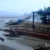 John dejó devastación en Acapulco