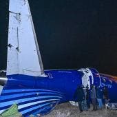 Avión derribado en Kazajistán