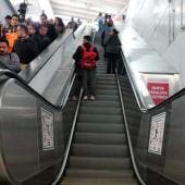 Escaleras eléctricas Línea 9 del Metro